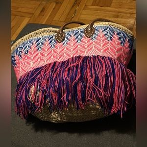 Straw bag